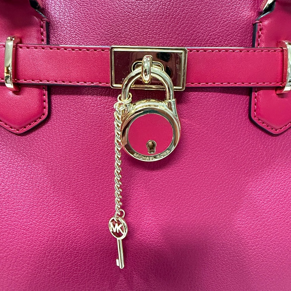 Michael Kors Fuchsia Satchel Large Tote - Picture 3 of 9